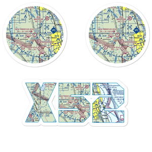 New Hibiscus Airpark (X52) VFR Sectional Sticker Pack