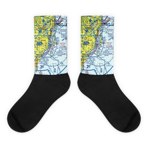 Miami Seaplane Base (X44) VFR Sectional Socks