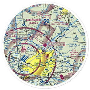 Air Harbor Airport (W88) VFR Sectional Sticker (30 mile)