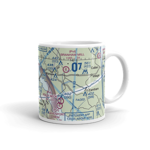 Tappahannock Municipal Airport (W79) VFR Sectional  Mug