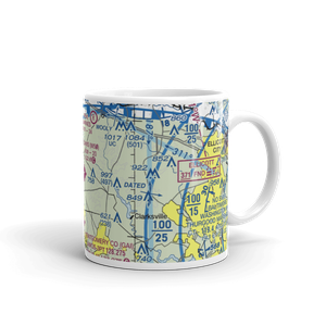 Davis Airstrip (W50) VFR Sectional  Mug