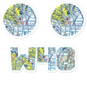 Essex Skypark Airport (W48) VFR Sectional Sticker Pack