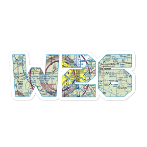 Foxair Seaplane Base (W26) VFR Sectional Sticker