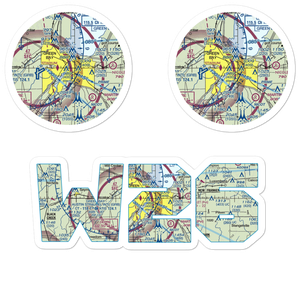 Foxair Seaplane Base (W26) VFR Sectional Sticker Pack