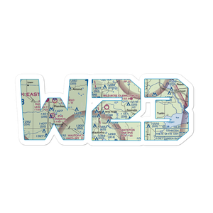 Wild Rose Idlewild Airport (W23) VFR Sectional Sticker