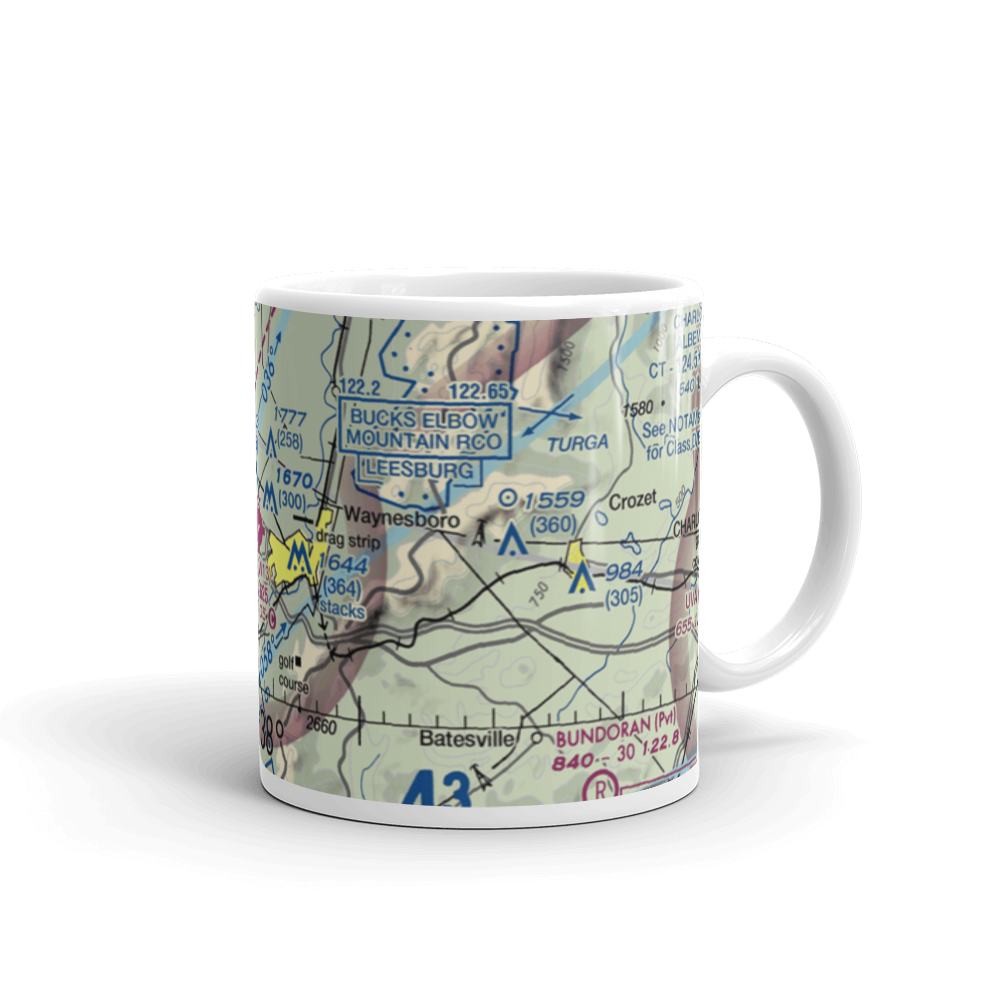 Eagle's Nest Airport (W13) VFR Sectional  Mug 