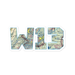 Eagle's Nest Airport (W13) VFR Sectional Sticker