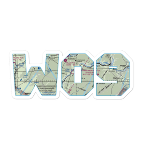 Lower Monumental State Airport (W09) VFR Sectional Sticker