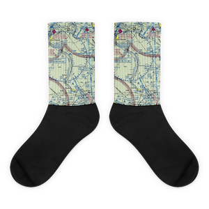 Leon Airport (W07) VFR Sectional Socks