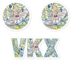 Potomac Airfield (VKX) VFR Sectional Sticker Pack