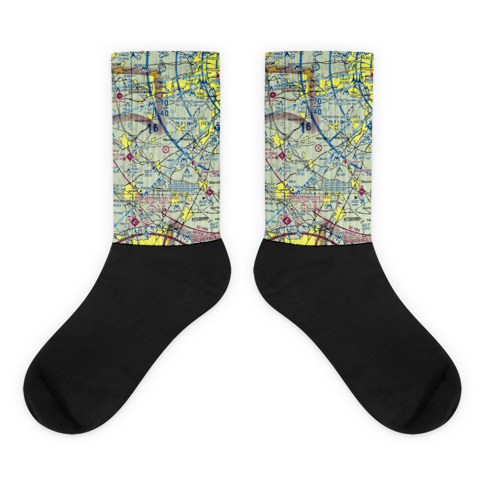 Norfolk airport (32M) VFR Sectional Socks 