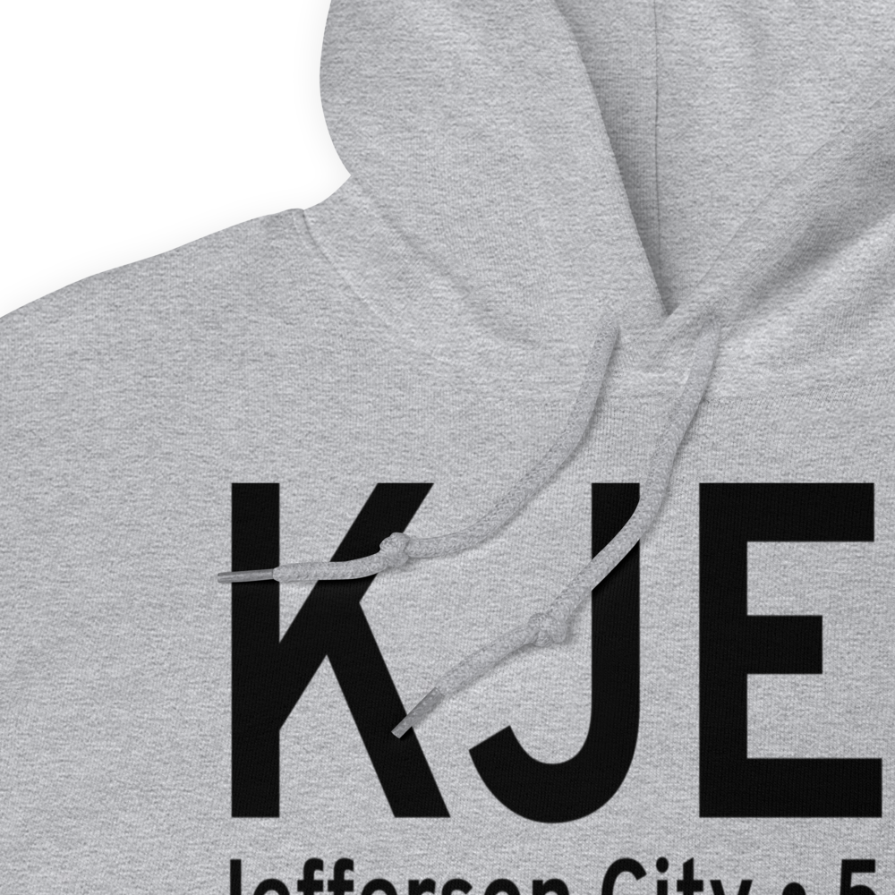 Jefferson City Memorial Airport (KJEF) ICAO Hoodie Sweatshirt 