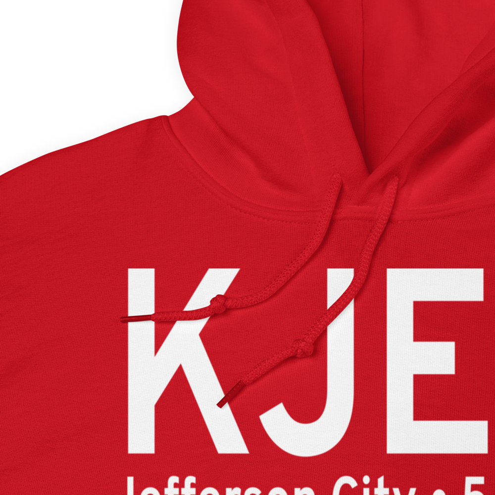 Jefferson City Memorial Airport (KJEF) ICAO Hoodie Sweatshirt 