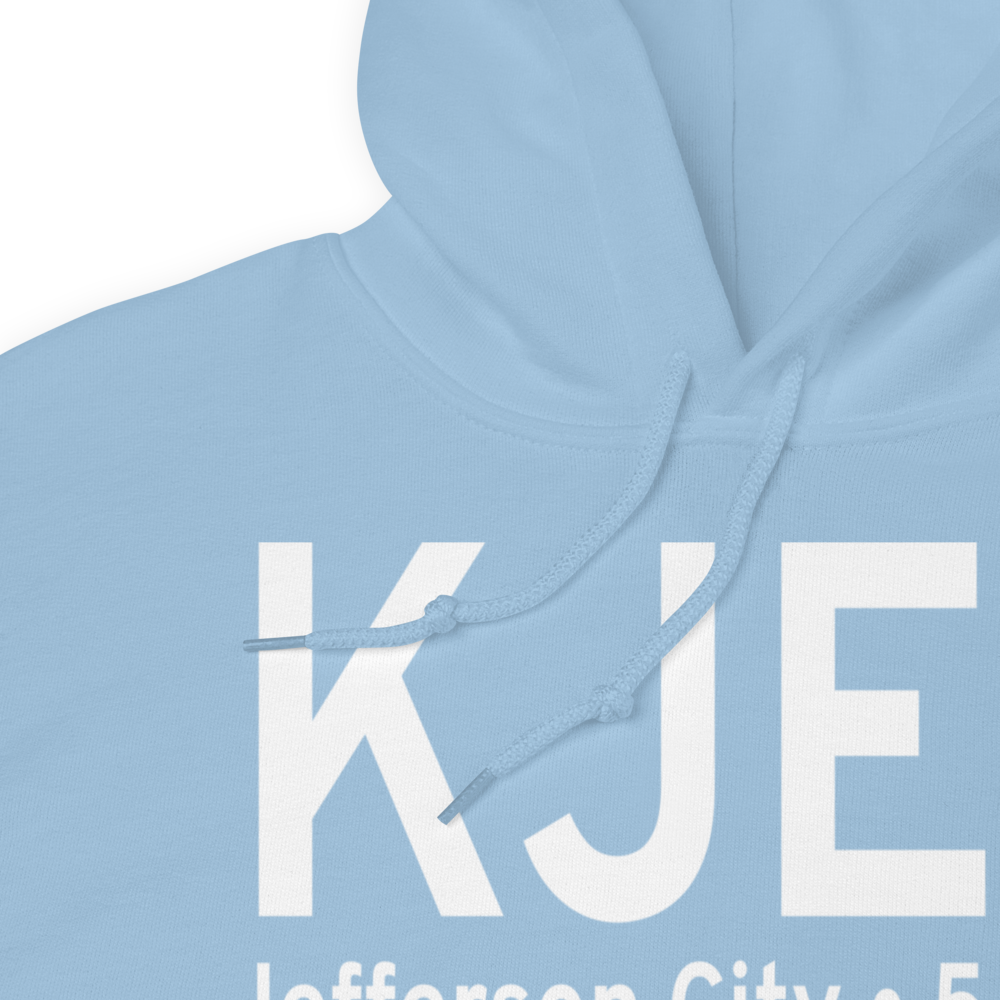Jefferson City Memorial Airport (KJEF) ICAO Hoodie Sweatshirt 
