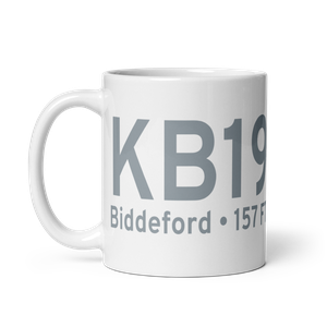 Biddeford Municipal Airport (KB19) ICAO Mug