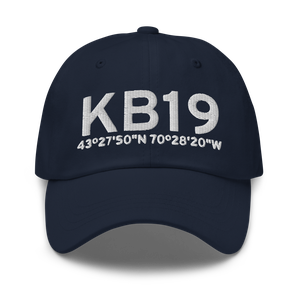 Biddeford Municipal Airport (KB19) ICAO Hat