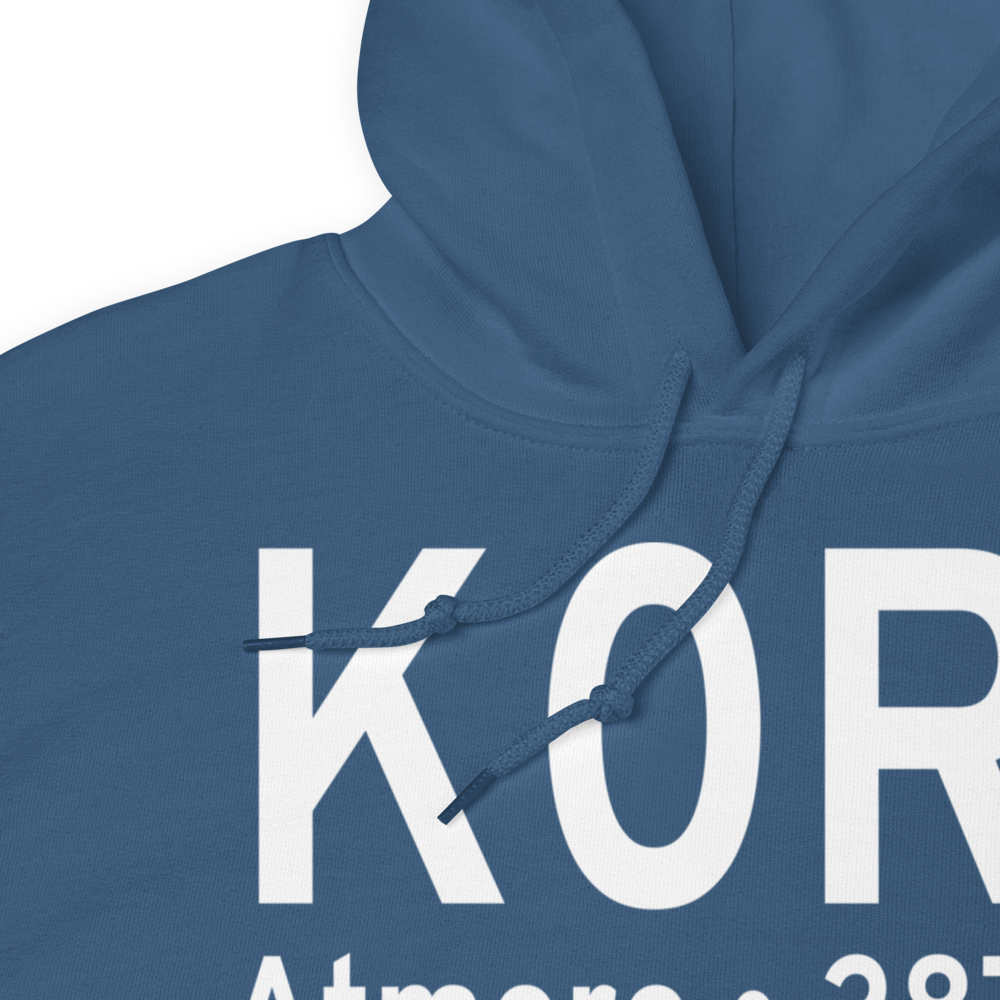 Atmore Municipal Airport (K0R1) ICAO Hoodie Sweatshirt 