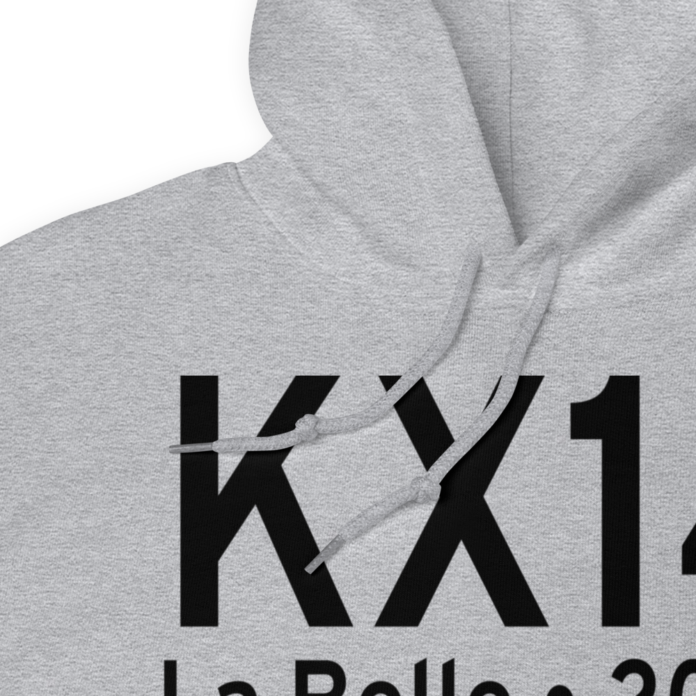 La Belle Municipal Airport (KX14) ICAO Hoodie Sweatshirt 