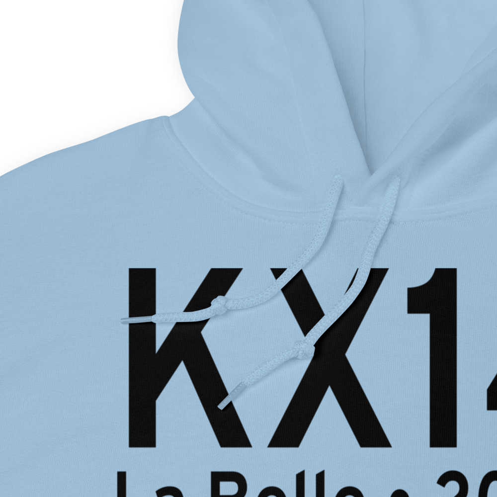 La Belle Municipal Airport (KX14) ICAO Hoodie Sweatshirt 