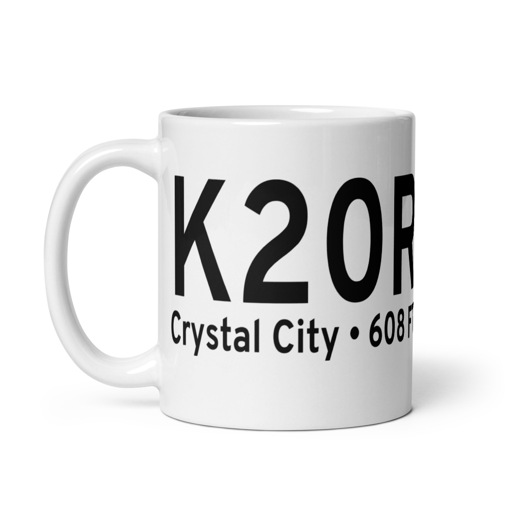 Crystal City Municipal Airport (K20R) ICAO Mug 