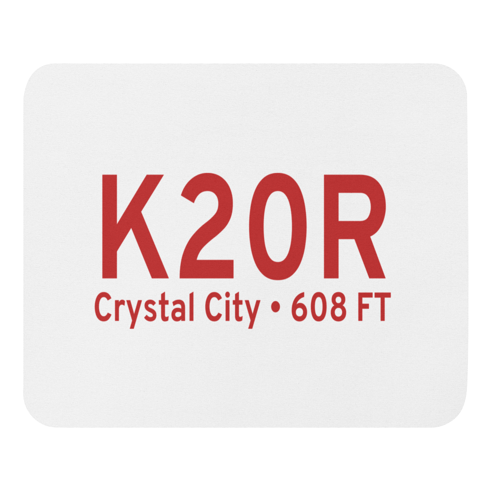 Crystal City Municipal Airport (K20R) ICAO  Mouse Pad 