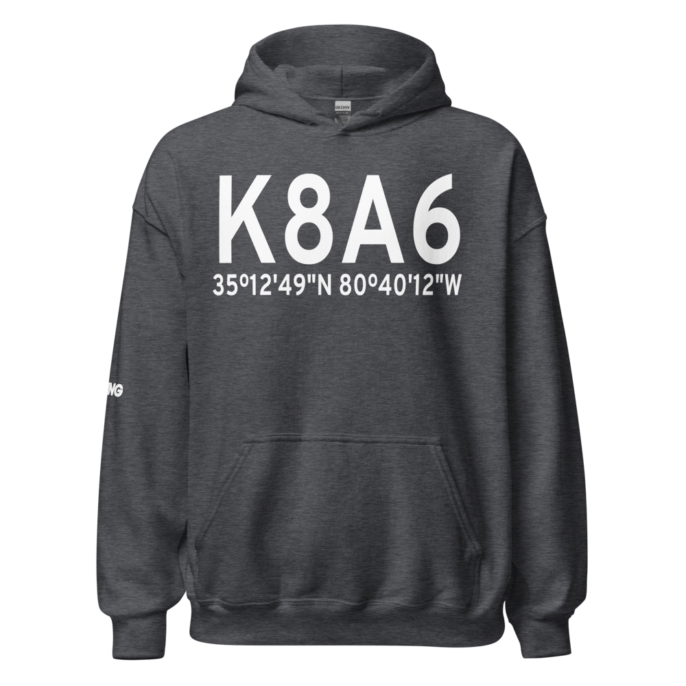 Wilgrove Air Park (K8A6) ICAO Hoodie Sweatshirt 