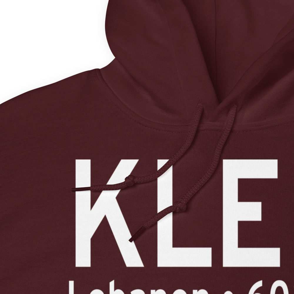 Lebanon Municipal Airport (KLEB) ICAO Hoodie Sweatshirt 