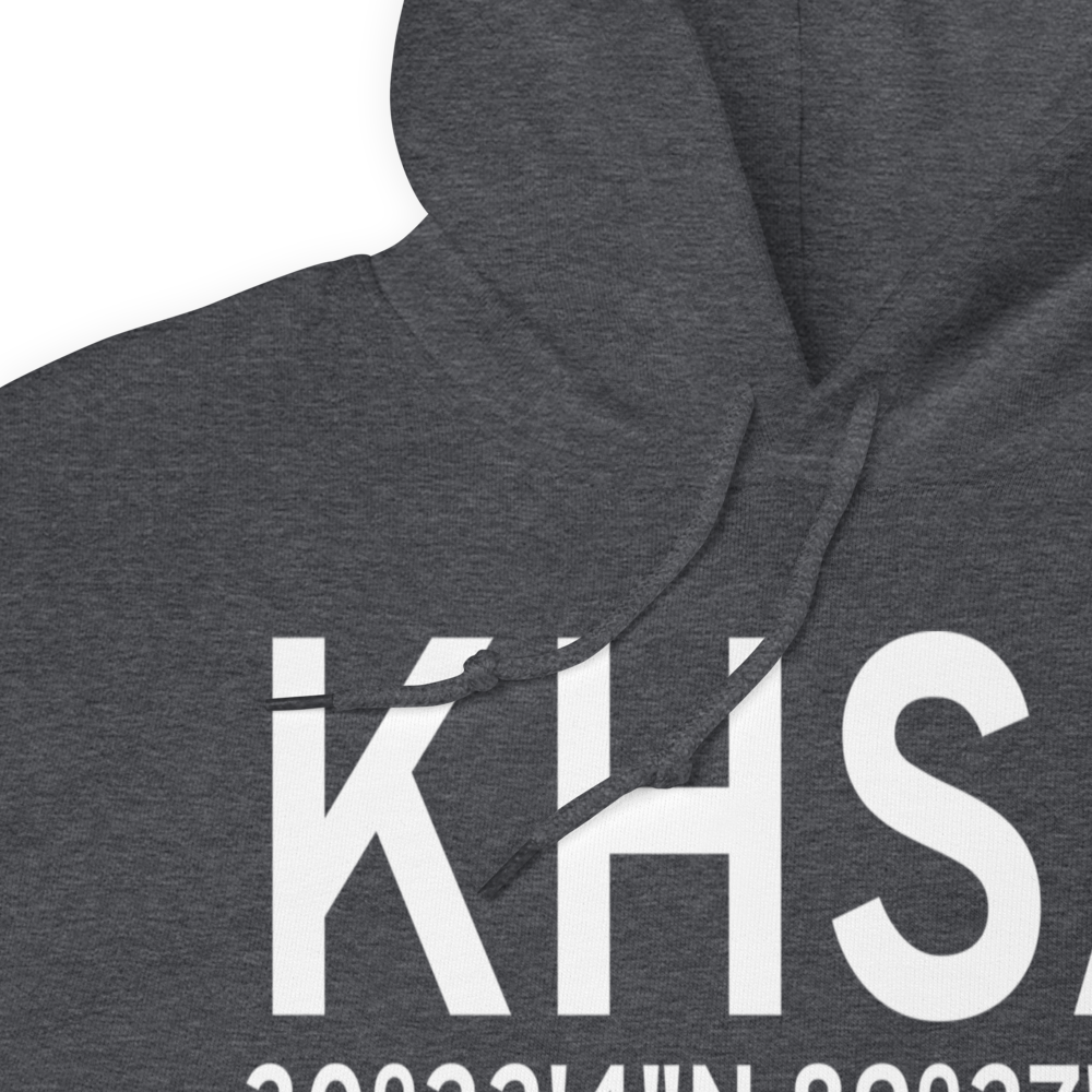 Stennis International Airport (KHSA) ICAO Hoodie Sweatshirt 