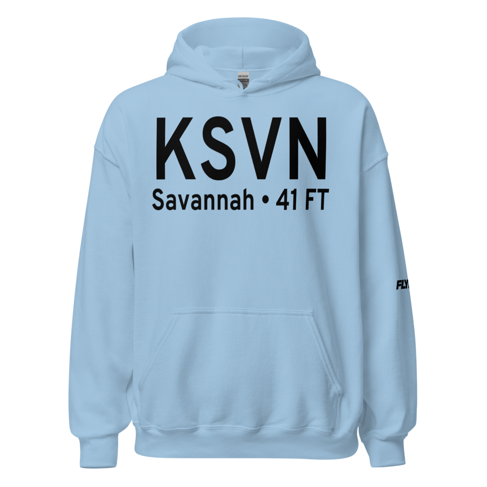 Hunter Army Air Field (KSVN) ICAO Hoodie Sweatshirt 