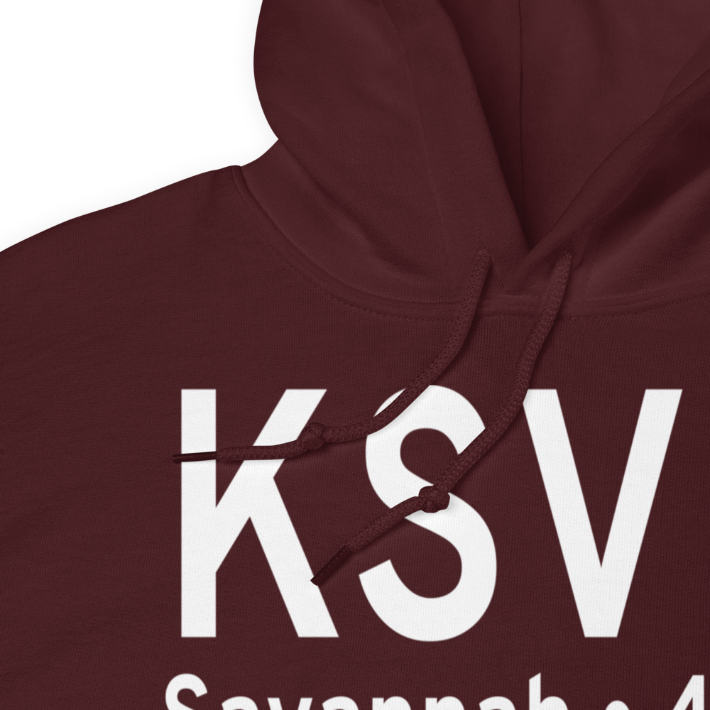 Hunter Army Air Field (KSVN) ICAO Hoodie Sweatshirt 