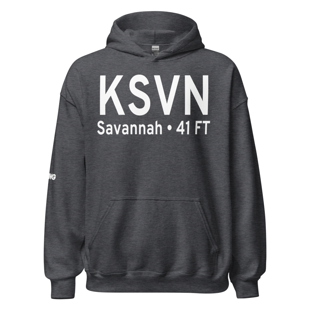 Hunter Army Air Field (KSVN) ICAO Hoodie Sweatshirt 