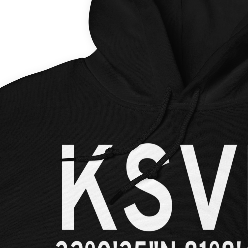 Hunter Army Air Field (KSVN) ICAO Hoodie Sweatshirt 