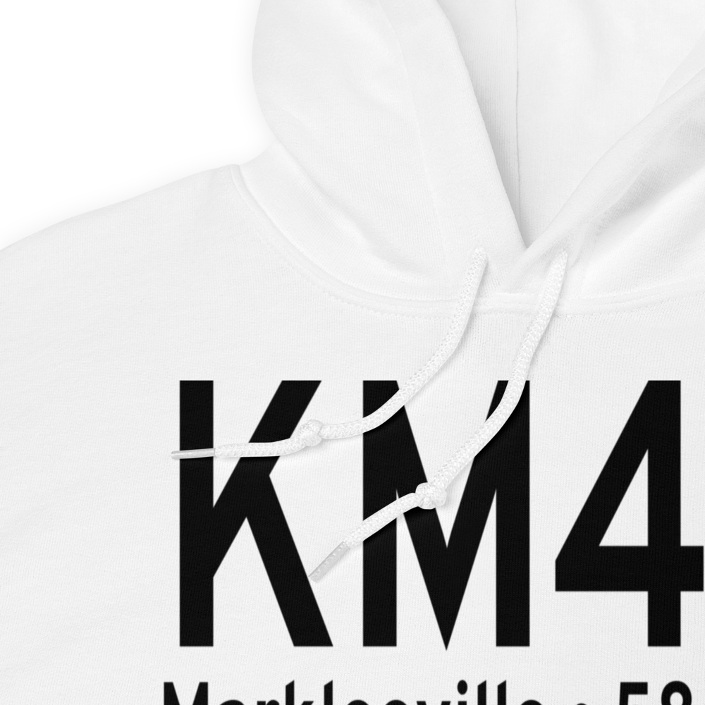 Alpine County Airport (KM45) ICAO Hoodie Sweatshirt 