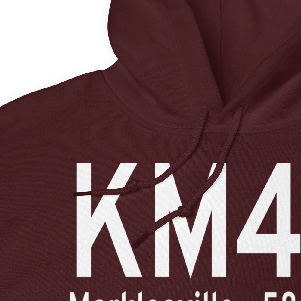 Alpine County Airport (KM45) ICAO Hoodie Sweatshirt 