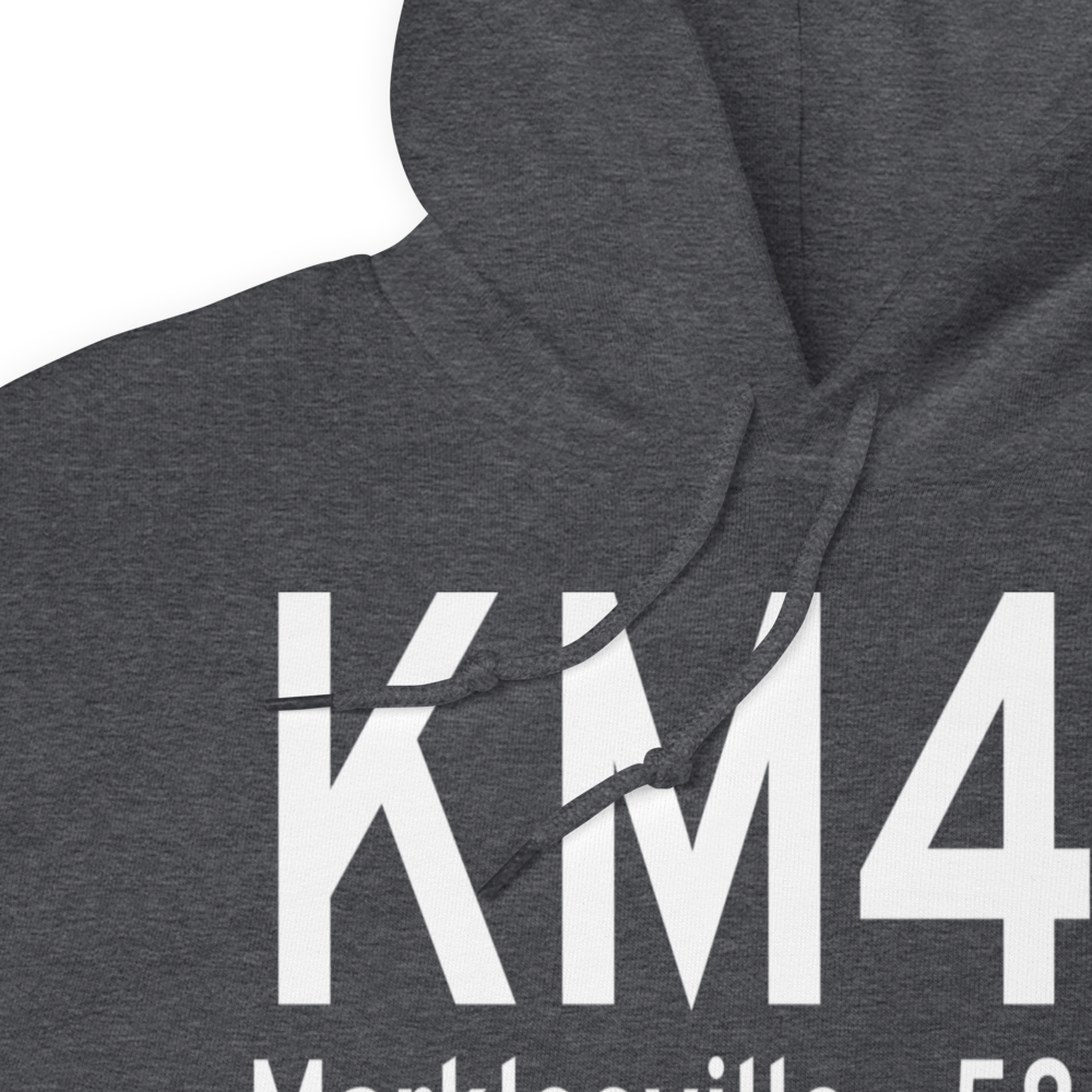 Alpine County Airport (KM45) ICAO Hoodie Sweatshirt 