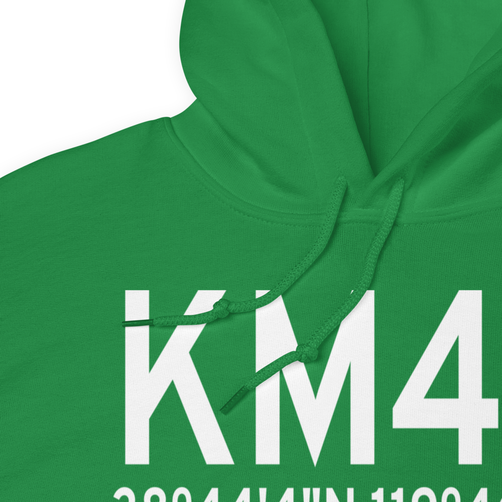 Alpine County Airport (KM45) ICAO Hoodie Sweatshirt 