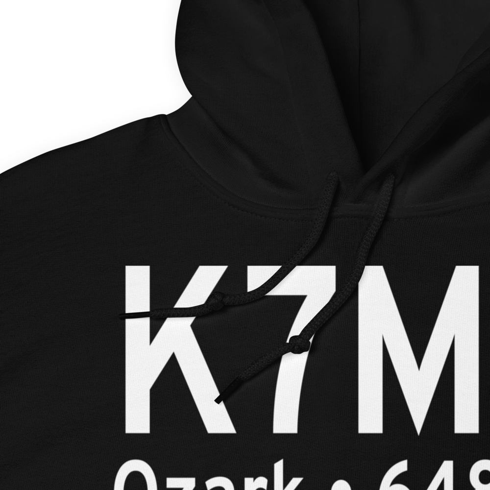 Ozark Franklin County Airport (K7M5) ICAO Hoodie Sweatshirt 
