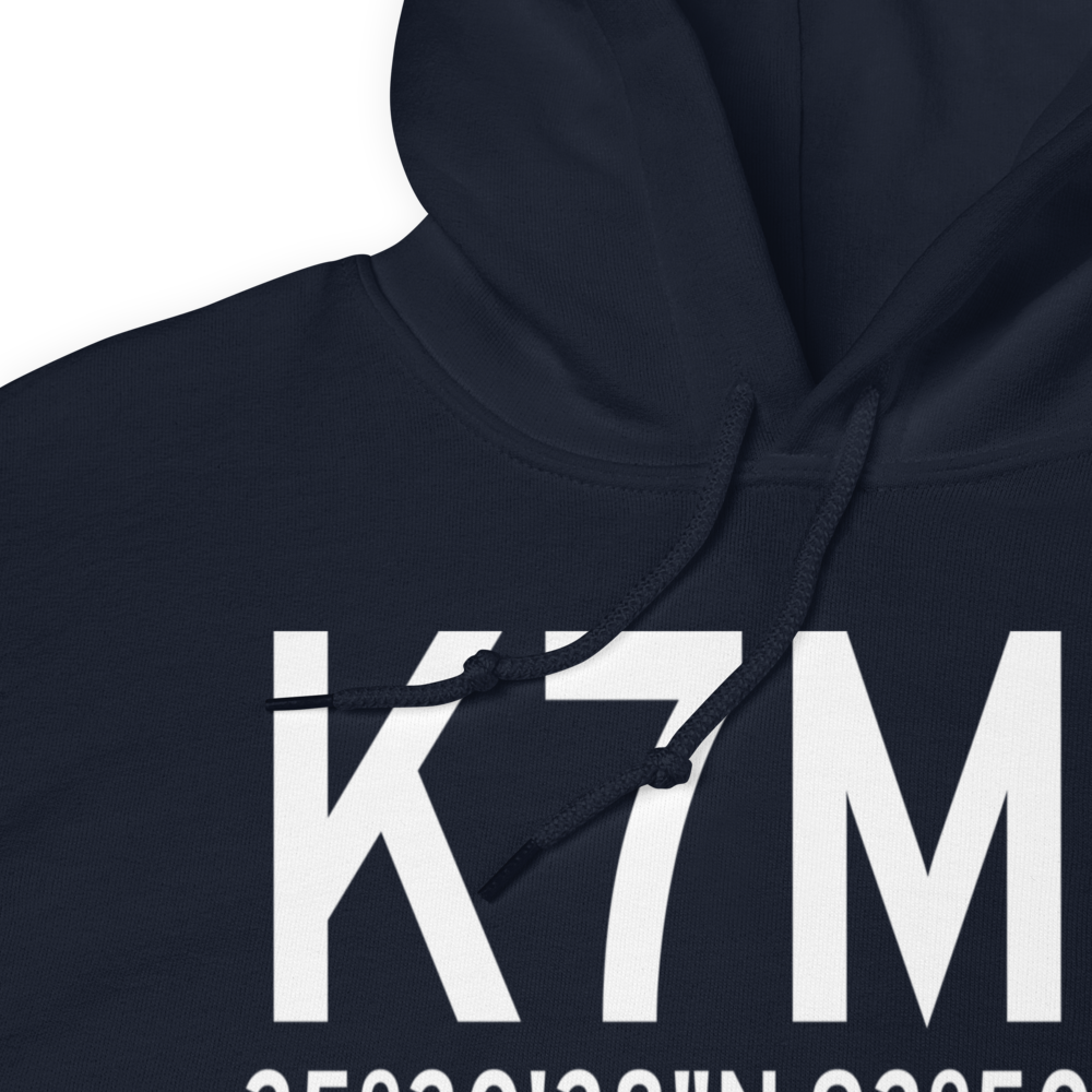 Ozark Franklin County Airport (K7M5) ICAO Hoodie Sweatshirt 