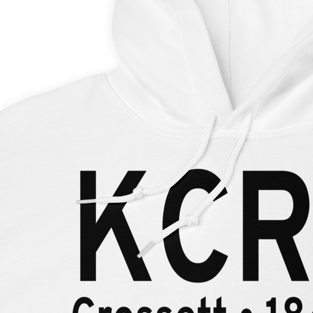 Z M Jack Stell Field (KCRT) ICAO Hoodie Sweatshirt 