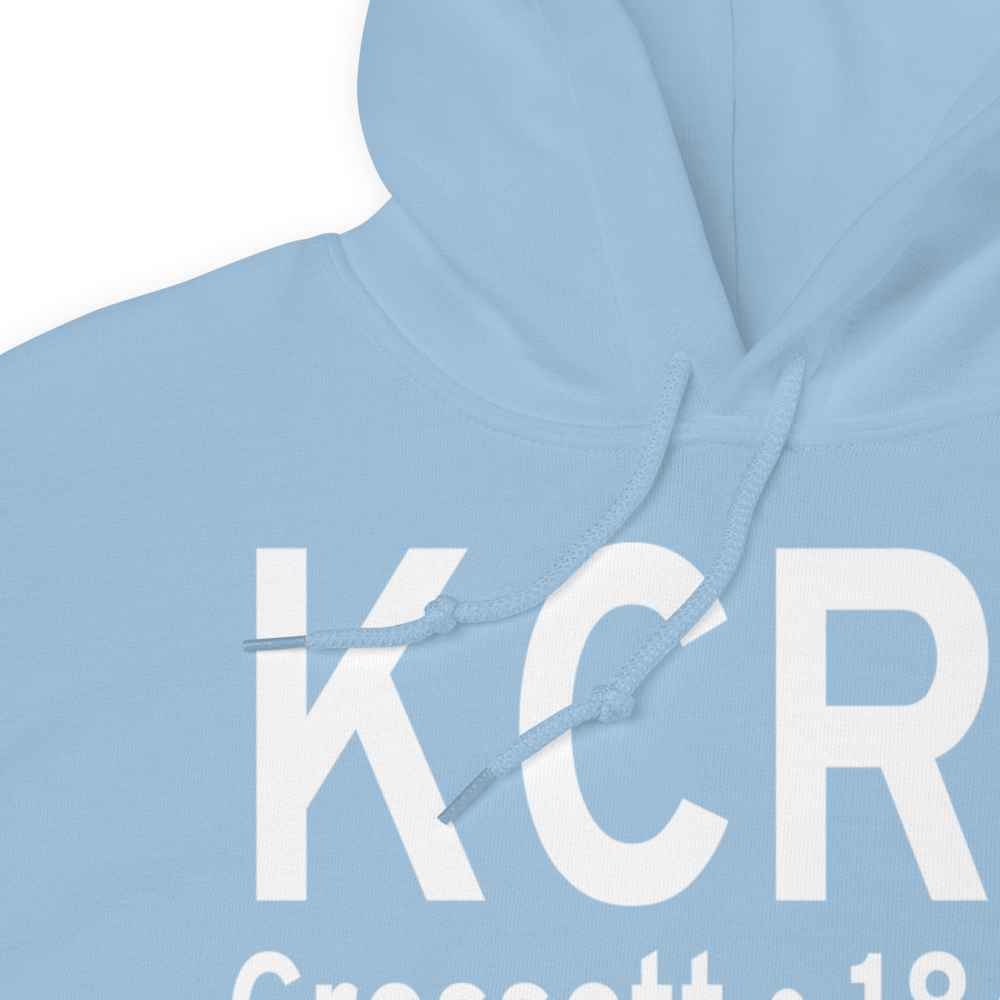 Z M Jack Stell Field (KCRT) ICAO Hoodie Sweatshirt 