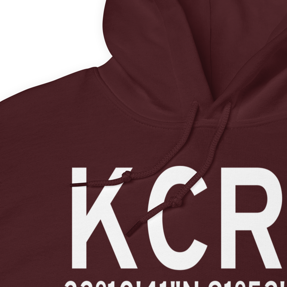 Z M Jack Stell Field (KCRT) ICAO Hoodie Sweatshirt 