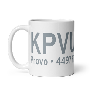 Provo Municipal Airport (KPVU) ICAO Mug