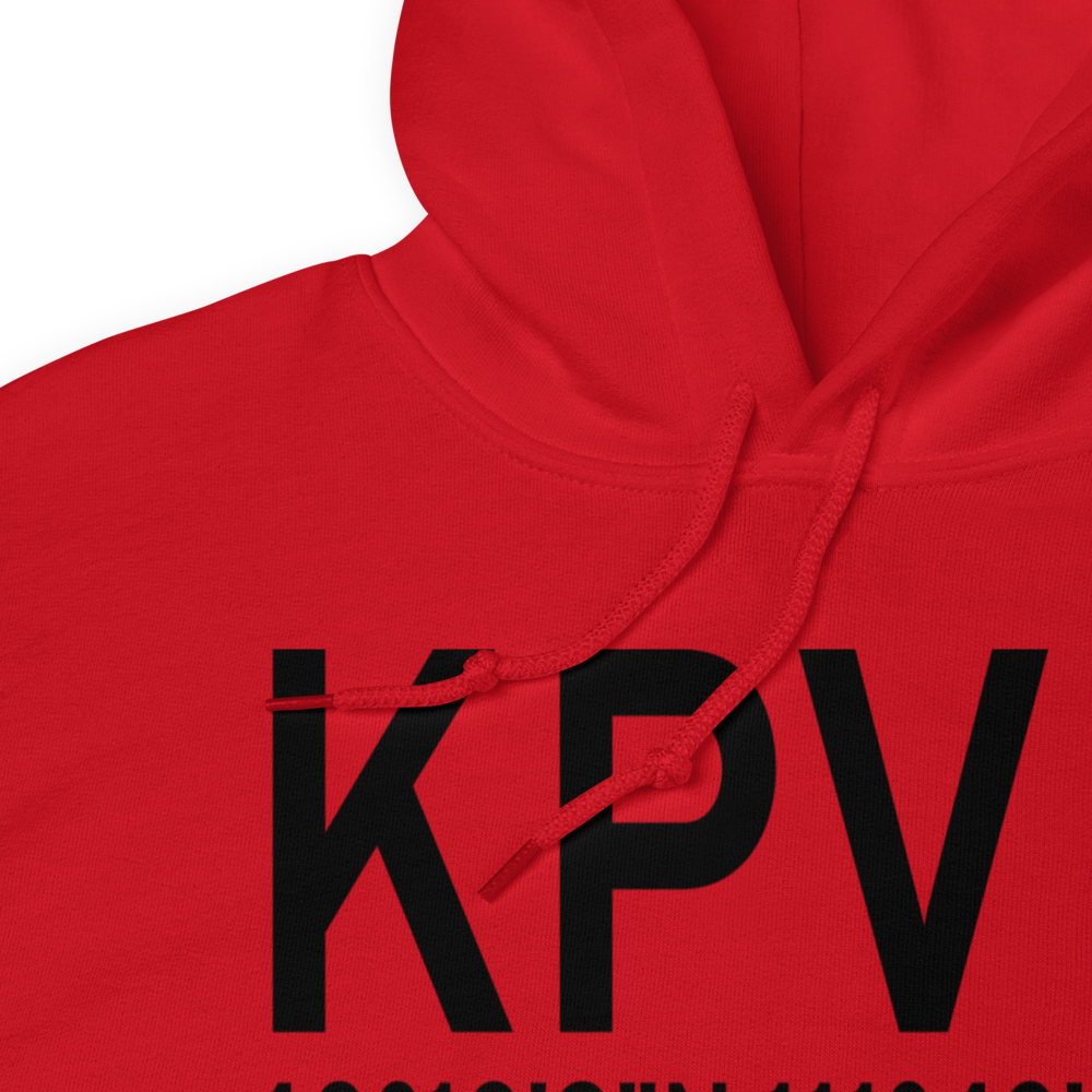 Provo Municipal Airport (KPVU) ICAO Hoodie Sweatshirt 
