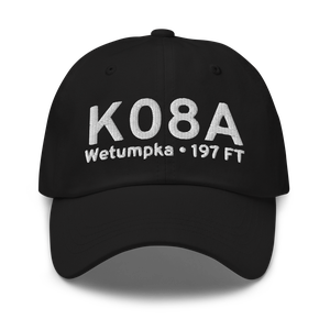 Wetumpka Municipal Airport (K08A) ICAO Hat