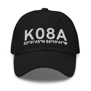 Wetumpka Municipal Airport (K08A) ICAO Hat