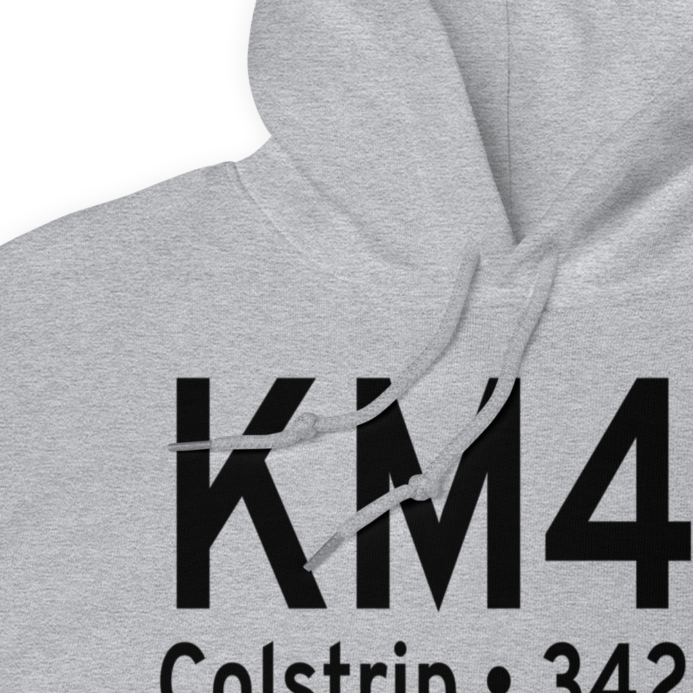 Colstrip Airport (KM46) ICAO Hoodie Sweatshirt 