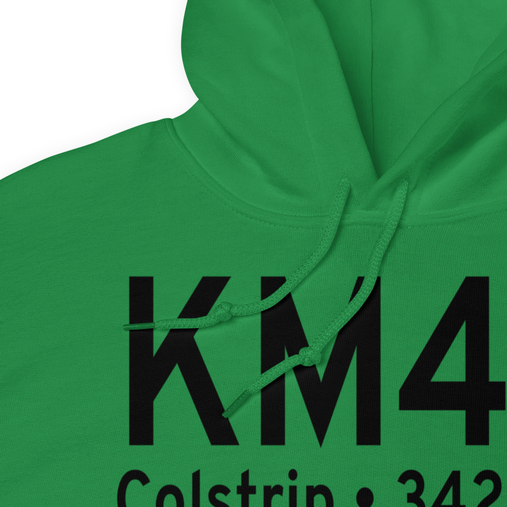 Colstrip Airport (KM46) ICAO Hoodie Sweatshirt 