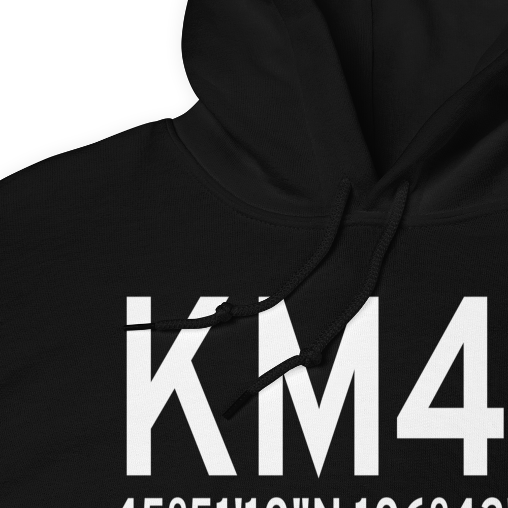 Colstrip Airport (KM46) ICAO Hoodie Sweatshirt 