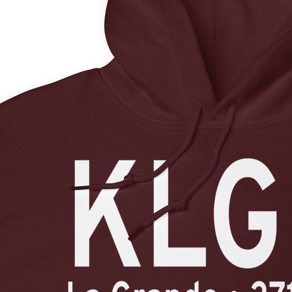La Grande/Union County Airport (KLGD) ICAO Hoodie Sweatshirt 