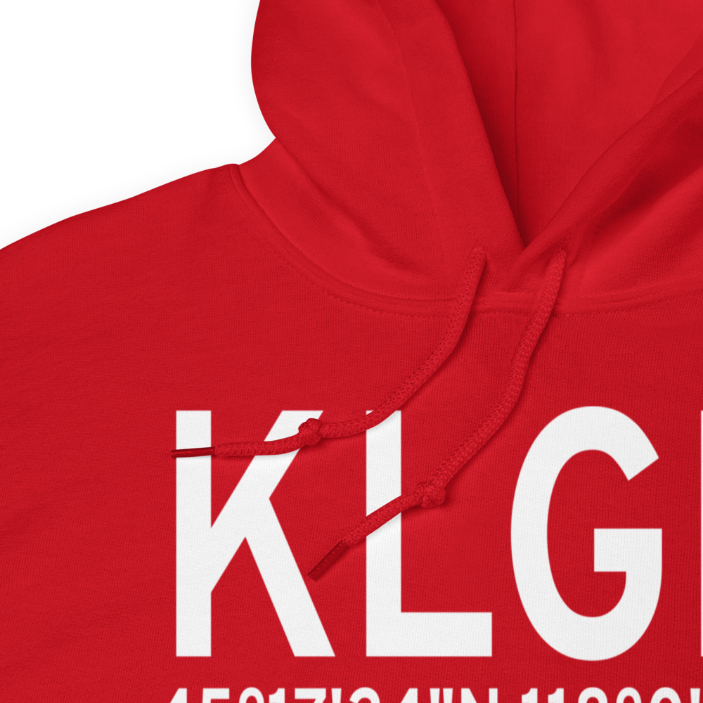 La Grande/Union County Airport (KLGD) ICAO Hoodie Sweatshirt 
